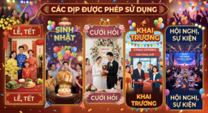 Các dịp được sử dụng pháo hoa - Mua pháo hoa Bộ công an