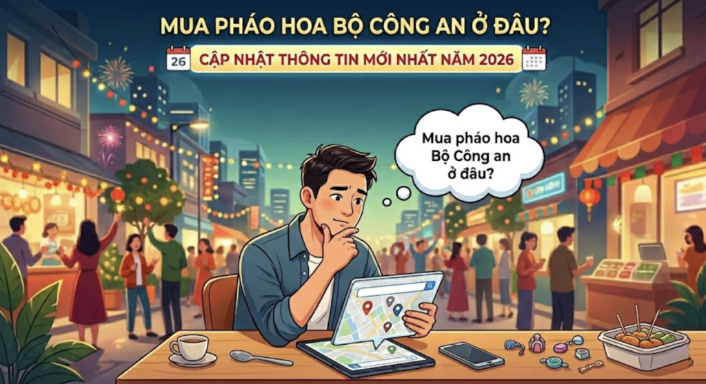 Mua Pháo Hoa Bộ Công An ở đâu?